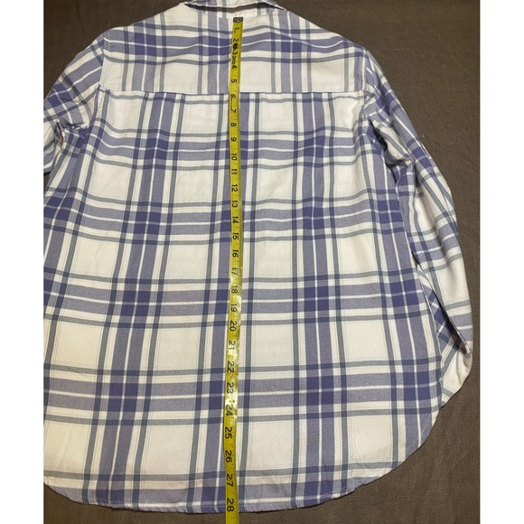 Jachs Girlfriend New York Plaid Button Down Shirt Women's Size S - Picture 8 of 12